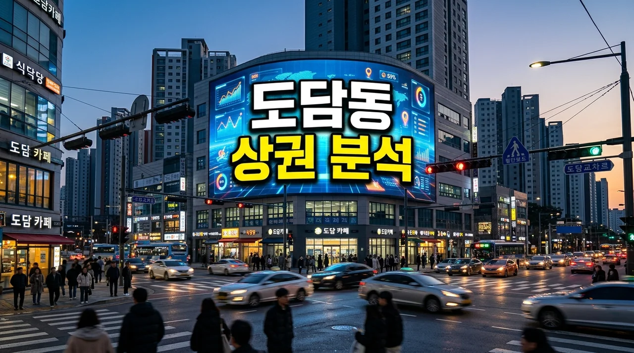 세종시 핫플 도담동 상권 정보 총정리: MZ세대 및 주거 배후수요 완벽 분석