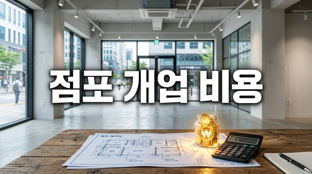 무인점포부터 식당까지: 현실적인 점포 개업 비용 총정리