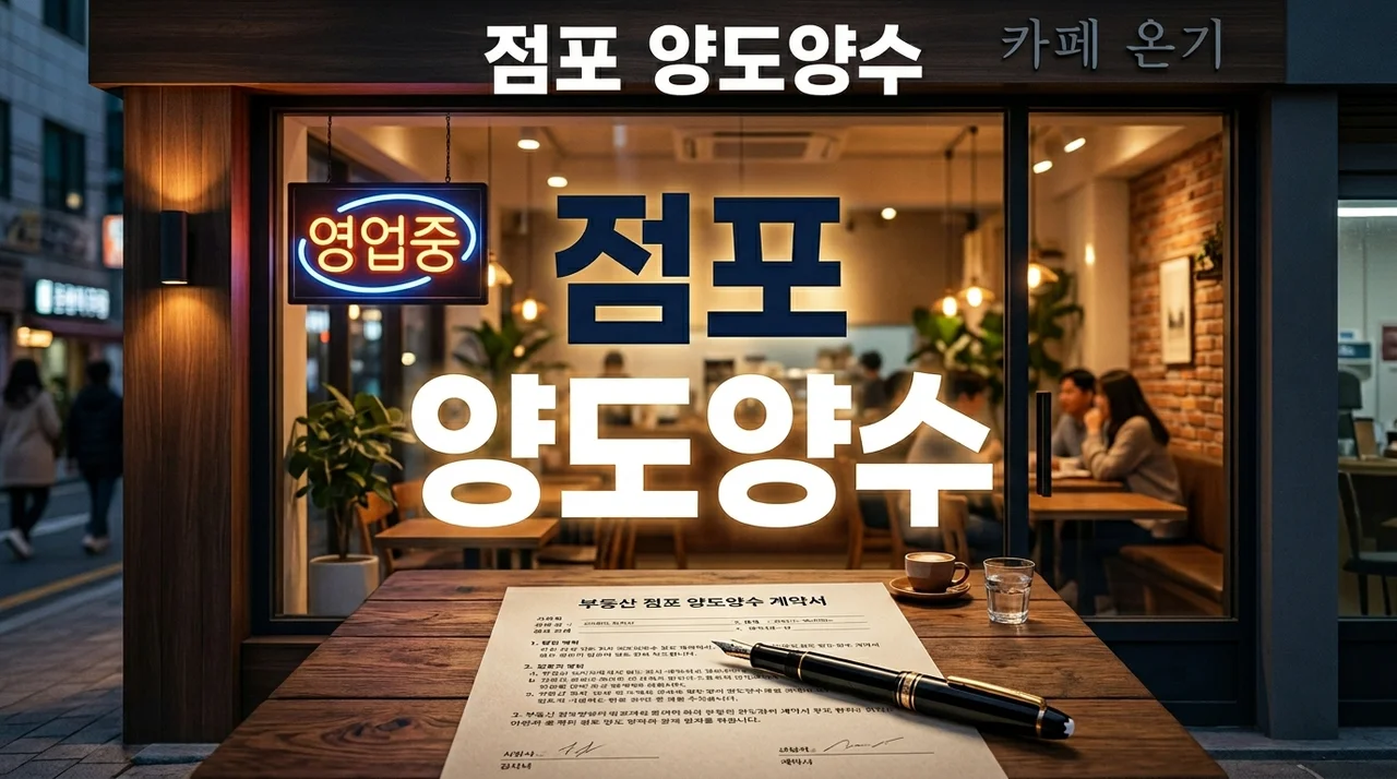 점포 양도양수 절차 완벽 정리 및 권리금 세금 리스크 대비 가이드