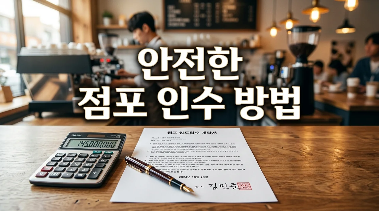 점포 인수 방법 및 권리금 산정 기준: 실패 없는 양도양수 체크리스트