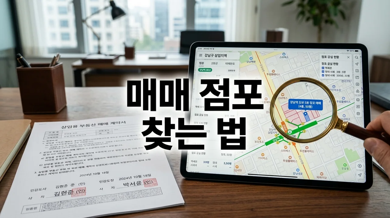 실패 없는 상가 매매 점포 찾는 법: 허위매물 구별과 권리금 분석 완벽 가이드