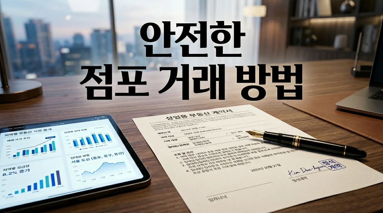 점포 거래 방법 총정리: 초보자가 반드시 알아야 할 주의사항 및 권리금 보호 팁