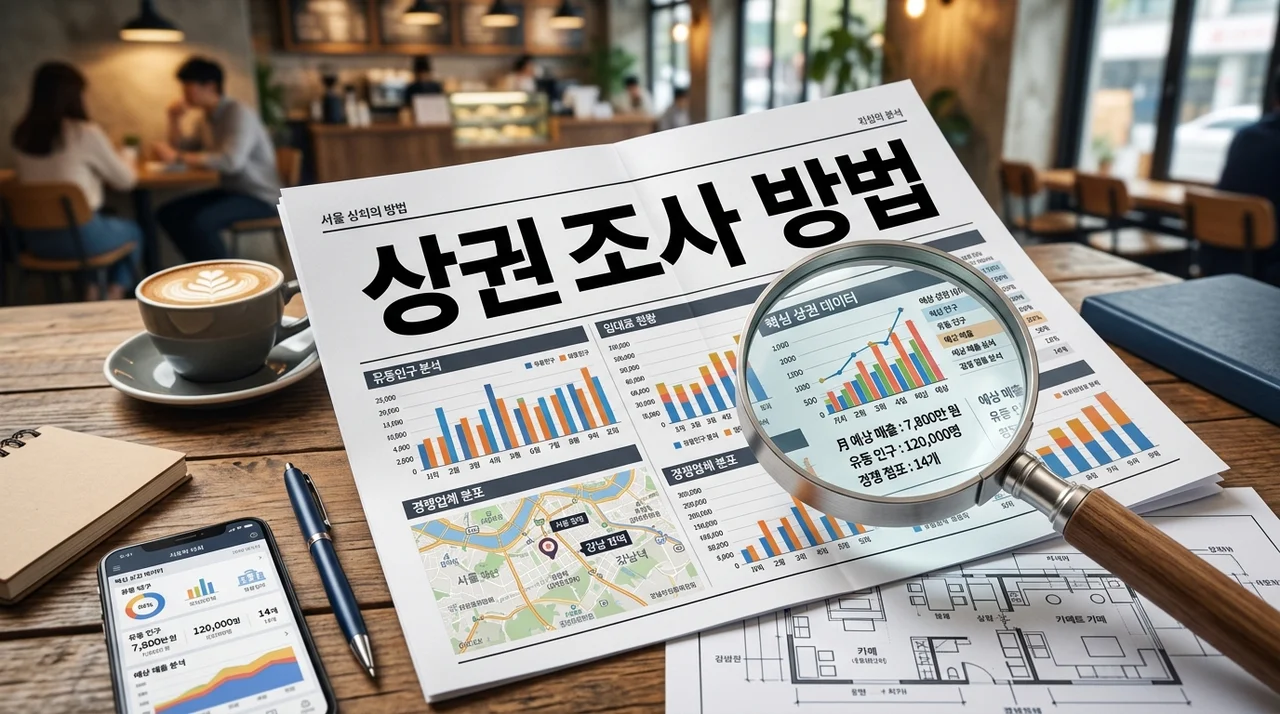 성공 창업을 위한 상권 조사 방법: 완벽 가이드 및 필수 체크리스트