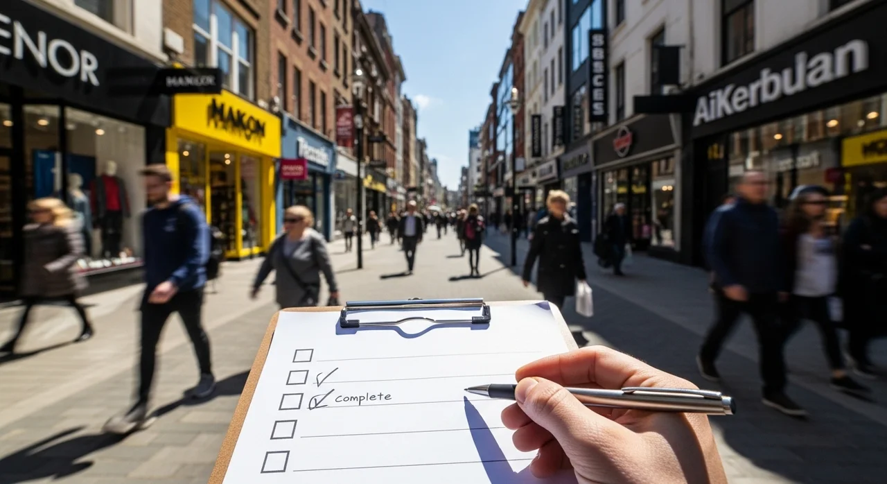 현장 상권 조사 방법: 발로 뛰며 확인하는 필수 체크리스트