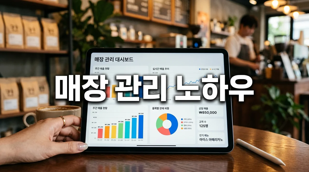 매출은 올리고 스트레스는 줄이는 효율적인 매장 관리 노하우 총정리