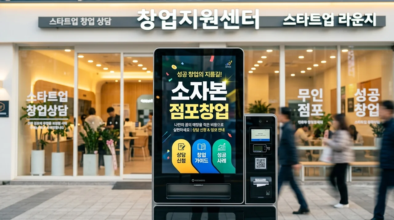 소자본 점포창업: 무인점포부터 1인창업까지 성공 비용과 방법 총정리