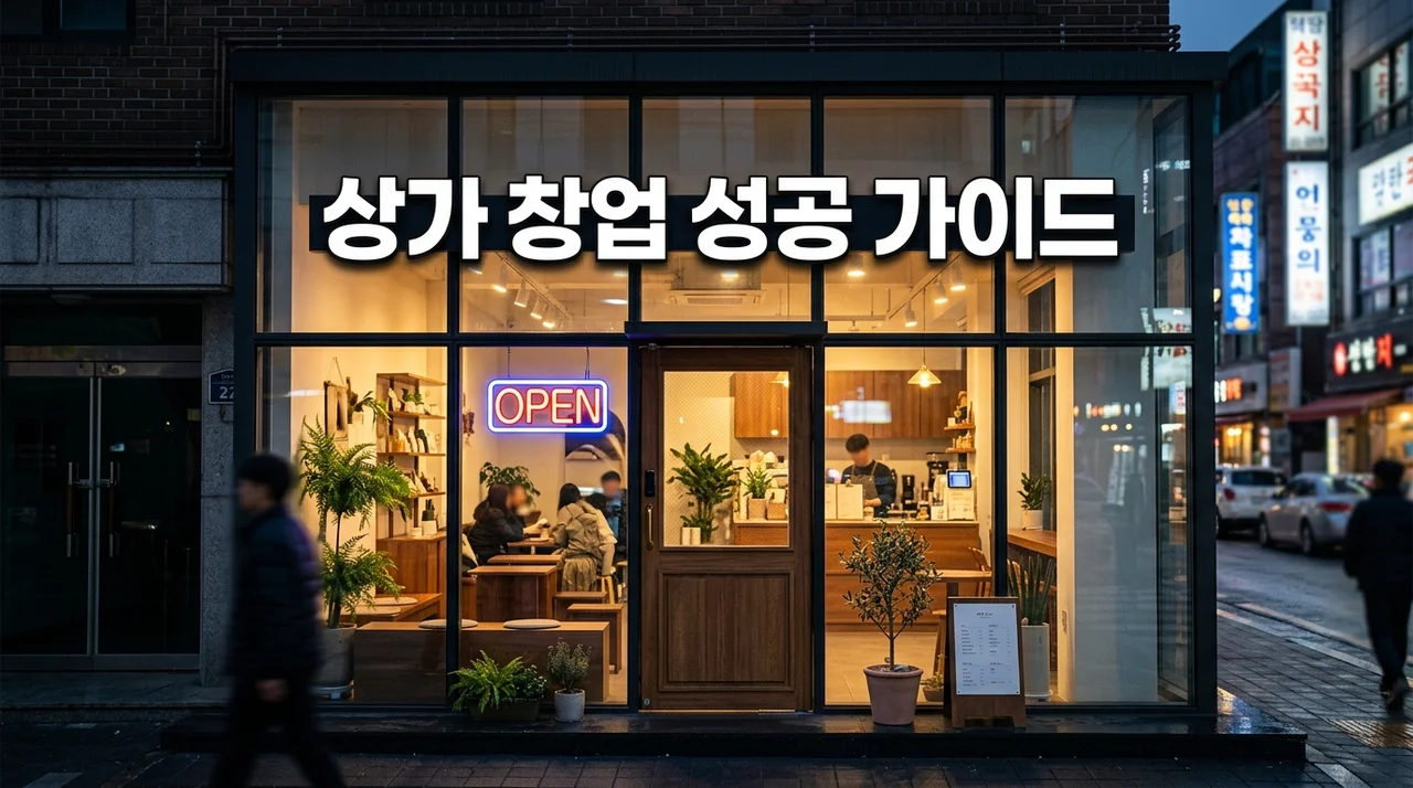 상가 창업 방법 완벽 가이드: 권리금 사기 피하고 입지분석 성공하는 비결