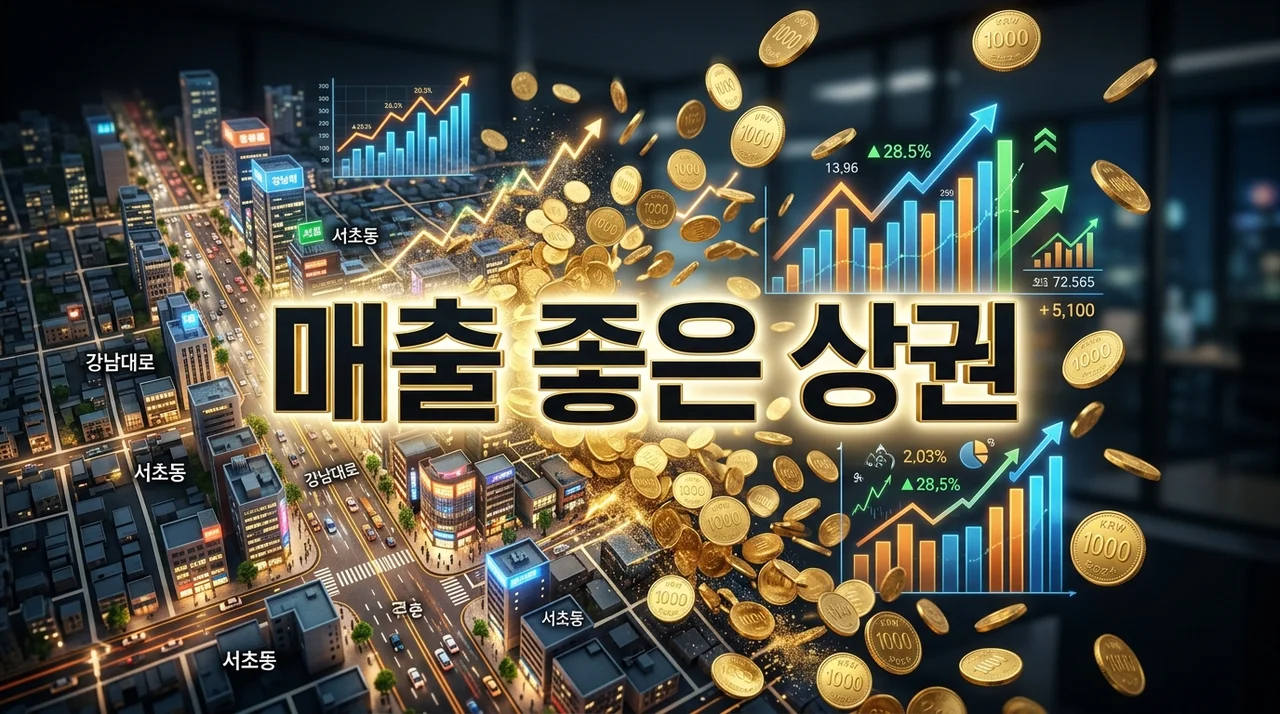 월 매출을 결정짓는 핵심! 매출 좋은 상권 분석 및 입지 선정 노하우