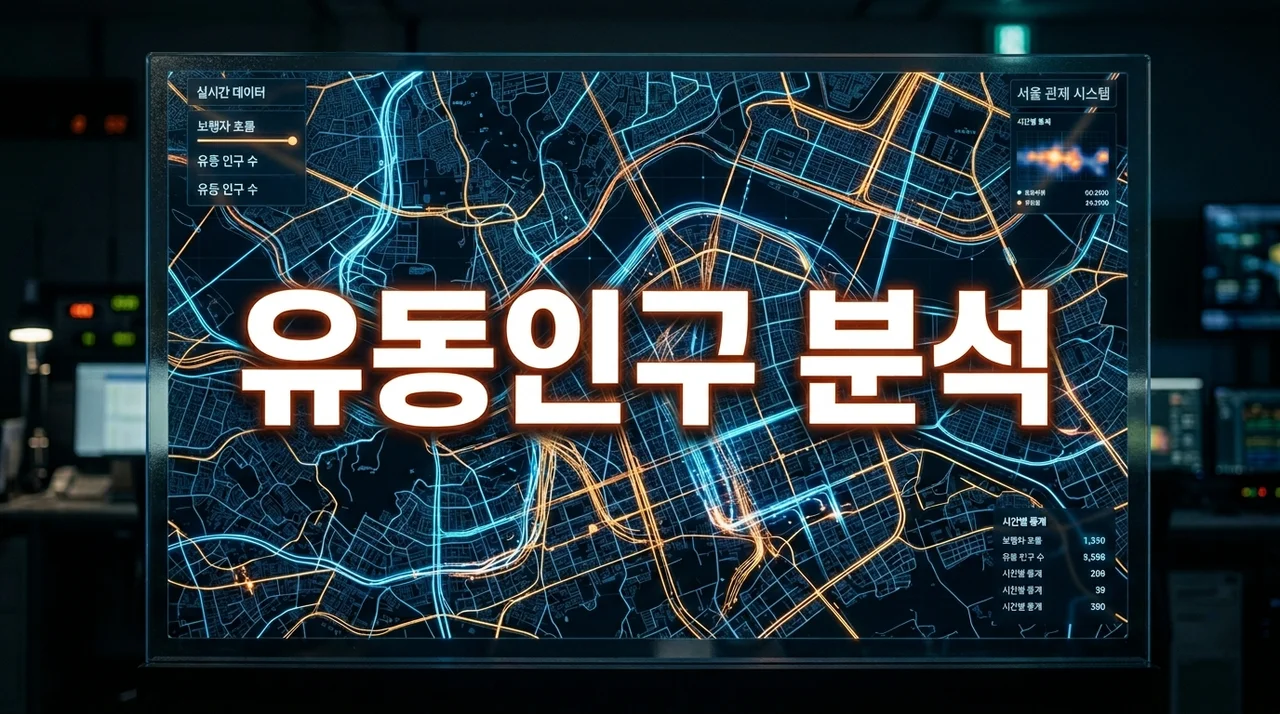 빅데이터 유동인구 분석 완벽 가이드: 성공 상권 찾는 핵심 방법