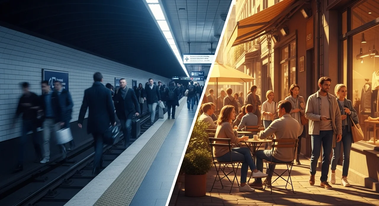 숫자의 함정: '흐르는 상권'과 '머무는 상권' 구분하기