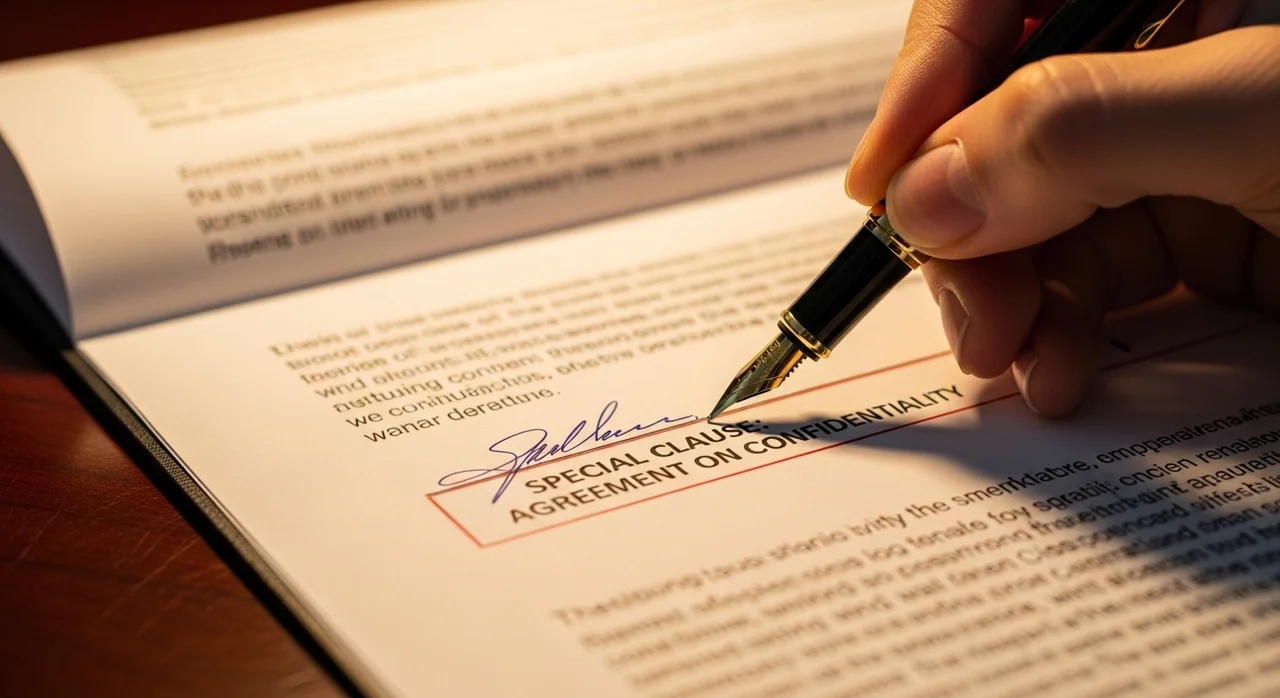 4단계: 나를 지켜주는 '안전장치', 계약서 특약 사항 작성