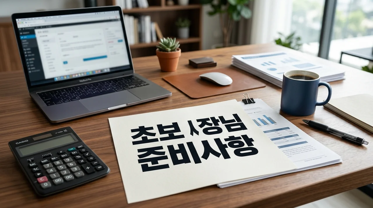 초보 사장님 필수 준비사항 총정리: 사업자등록부터 세무까지