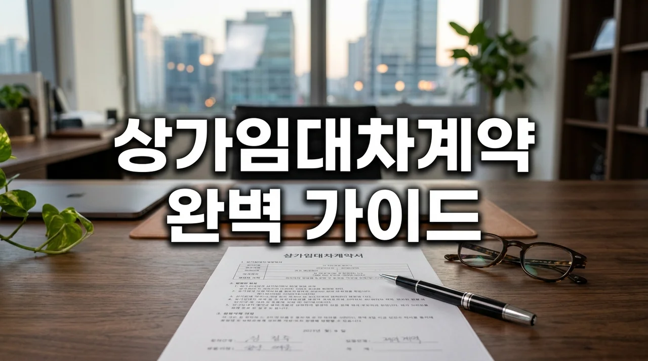 상가임대차계약 완벽 가이드: 계약부터 갱신, 해지 위약금 방어까지