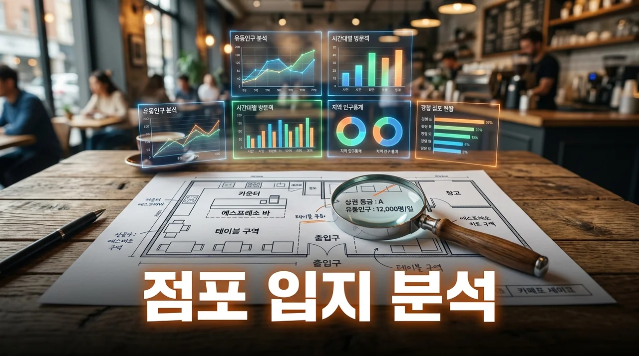 성공 창업의 핵심! 점포 입지 분석과 상권 선택 완벽 가이드