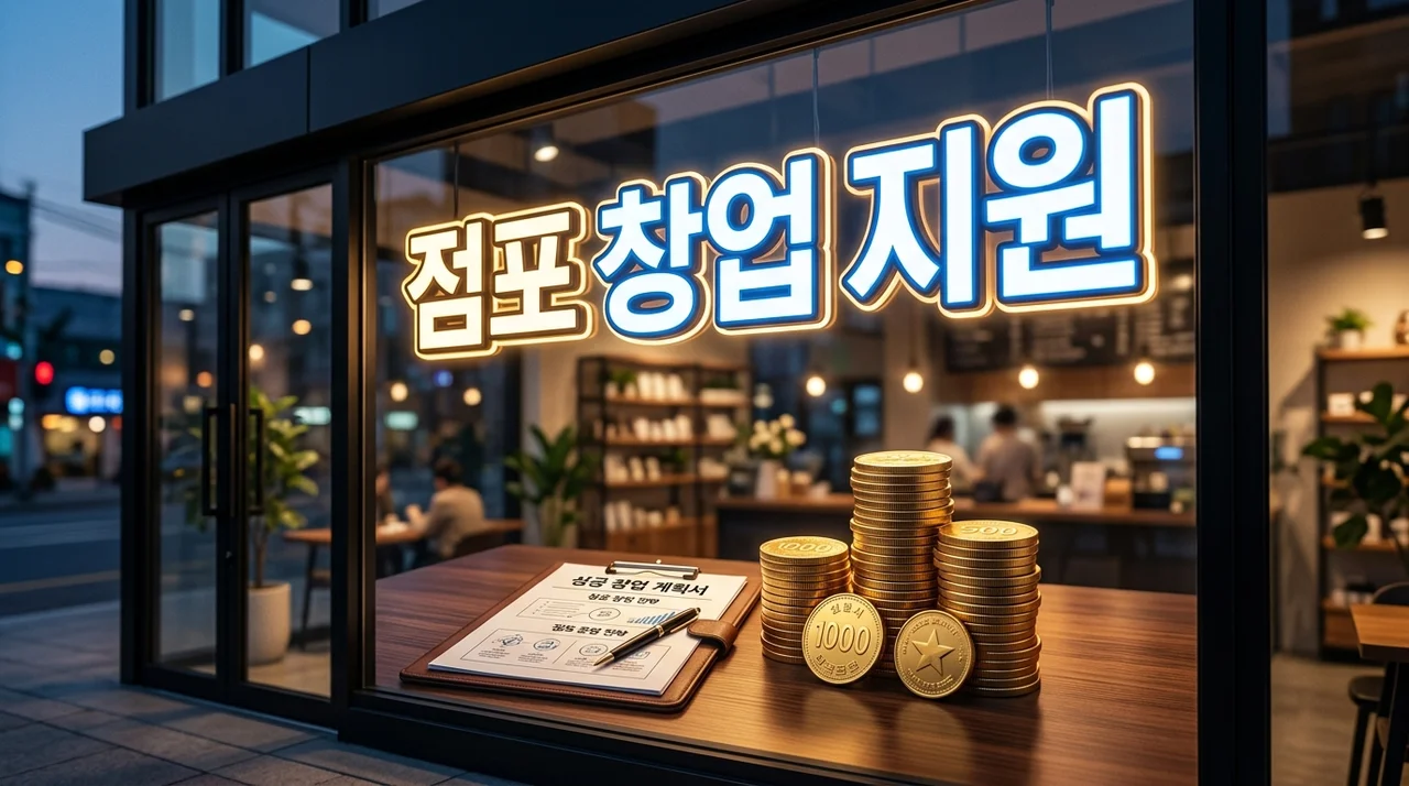 2026년 점포 창업 지원 사업 완벽 가이드: 무인점포 소자본 성공 전략