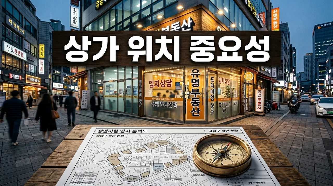 상가 창업 성공의 핵심: 실패 없는 상가 위치 중요성과 상권 분석 전략