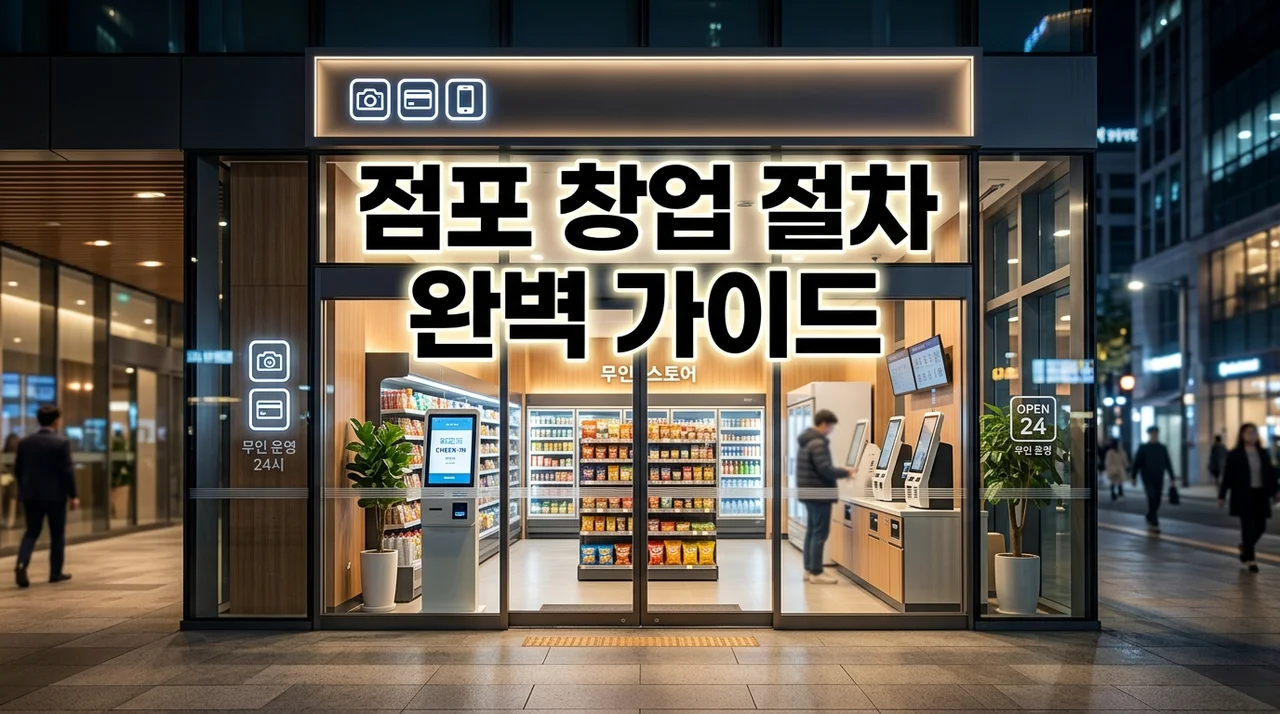 소자본 무인점포 창업 절차 완벽 가이드: 1천만 원대 수익 노하우