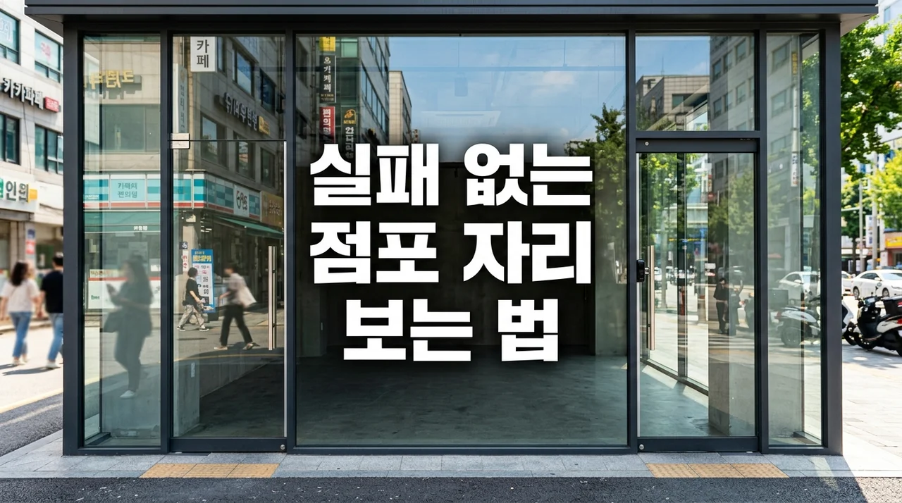 월세 300만원 버는 상가 창업, 실패 없는 점포 자리 보는 법 완벽 가이드