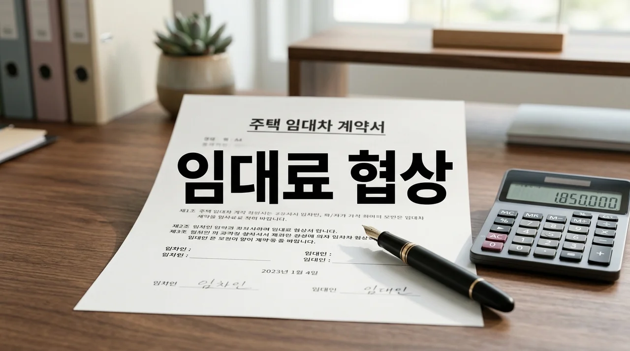 상가 임대료 협상 방법 및 재계약 전 월세 낮추는 성공 노하우