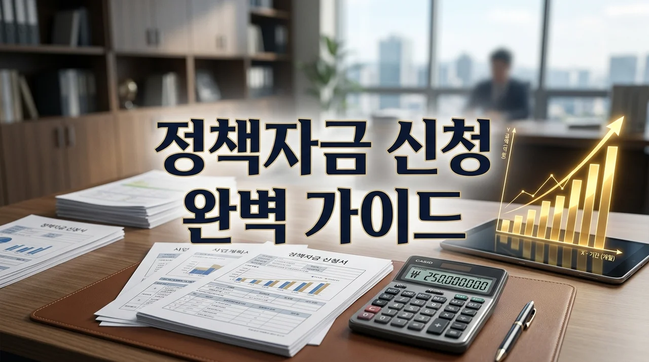 2026 개인·법인사업자 정책자금 신청 방법 및 조건 완벽 가이드