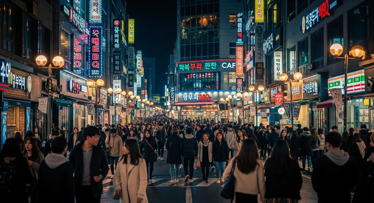 마르지 않는 수요, 건대 및 세종대 대학가 상권