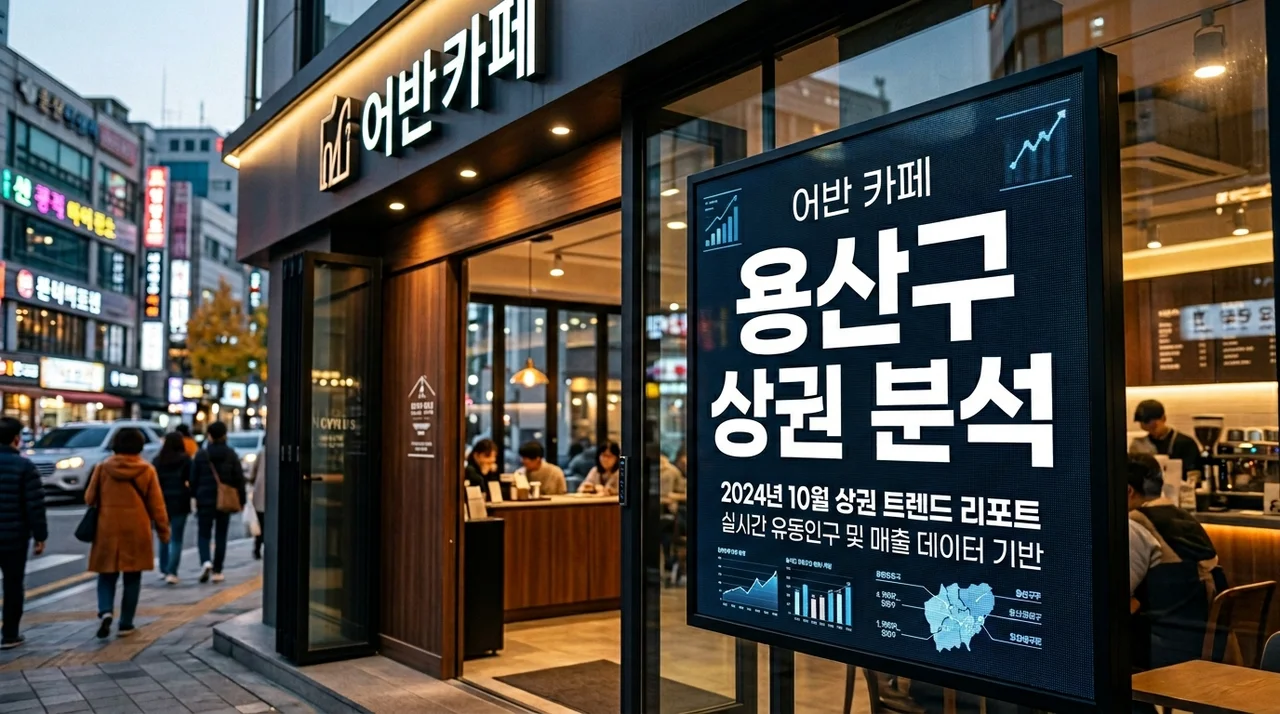 2026 용산구 상권 분석 총정리: 남영동 임대료부터 창업 성공 전략까지