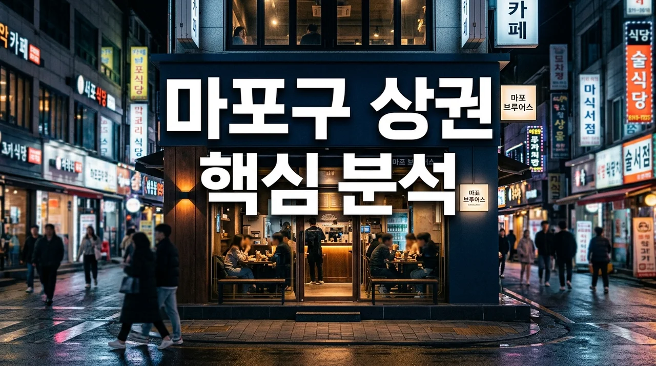 마포구상권 핵심 분석: 고수익 프랜차이즈 양도양수 및 창업비용 총정리