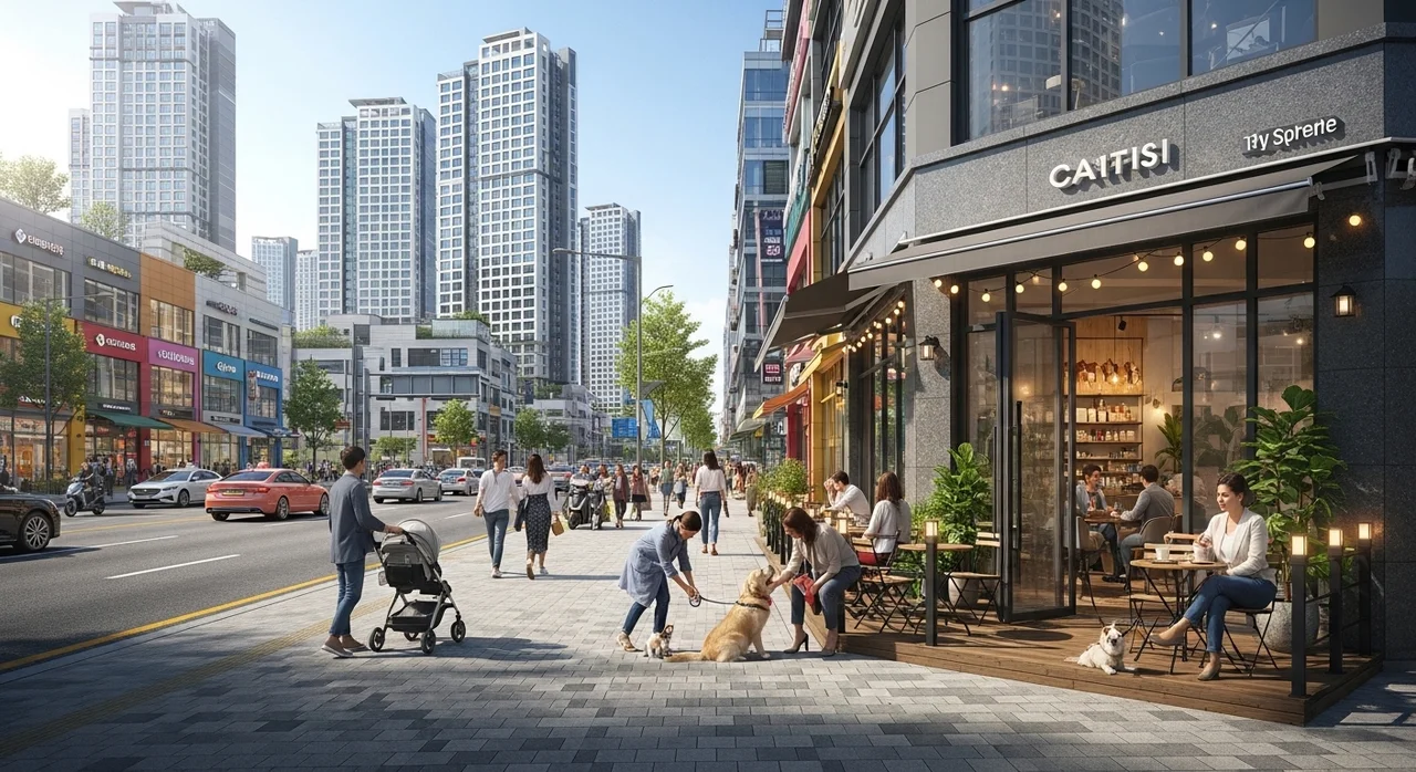 탄탄한 배후 세대: 잠실 및 송파 권역 상권분석