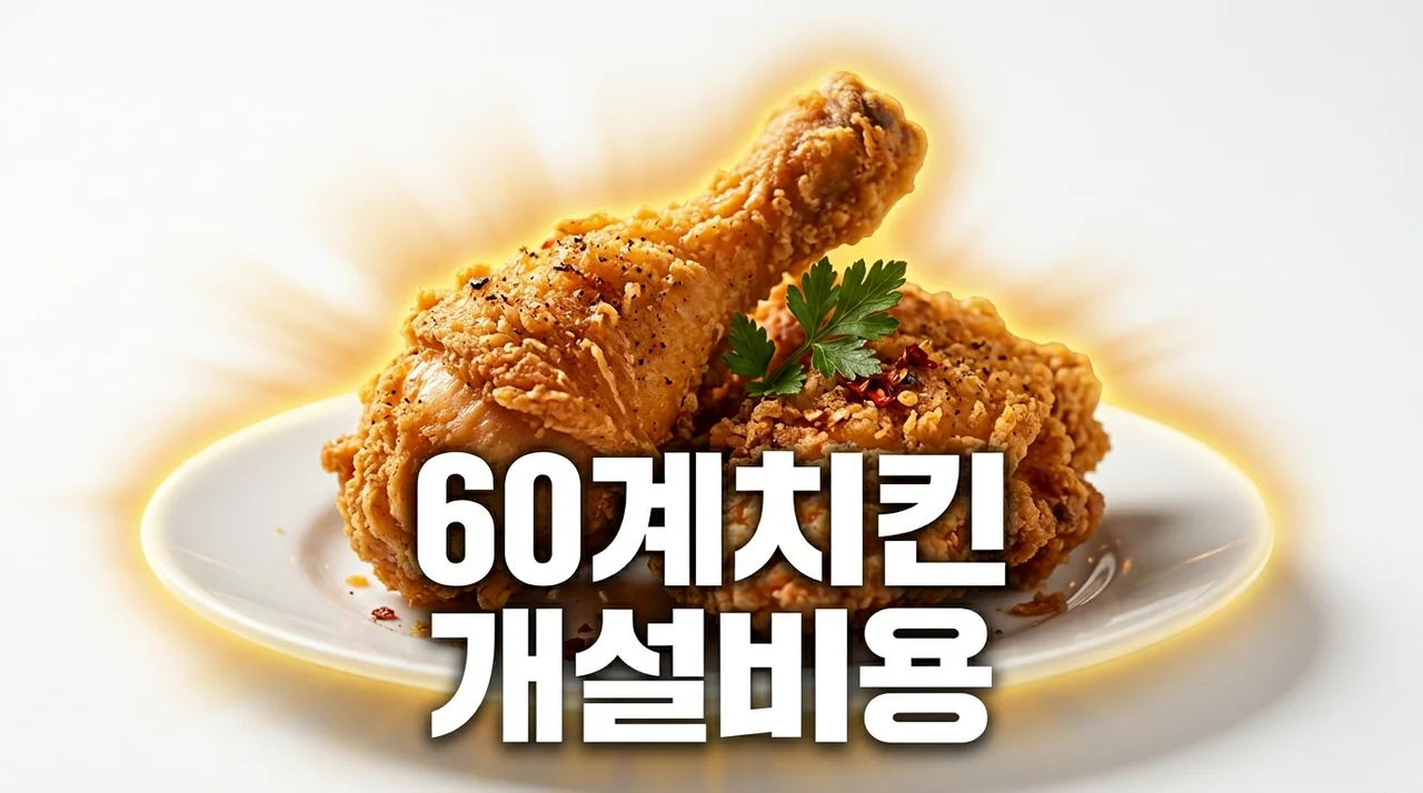 60계치킨 개설비용 및 창업 가이드: 매출, 마진율, 양도양수 총정리