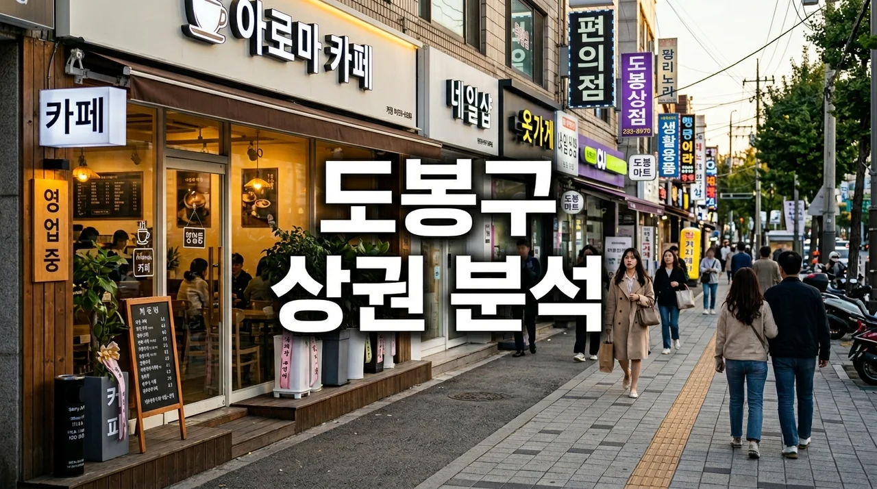 도봉구상권 분석: 주거밀집 지역 창업 성공 전략 및 지원 혜택