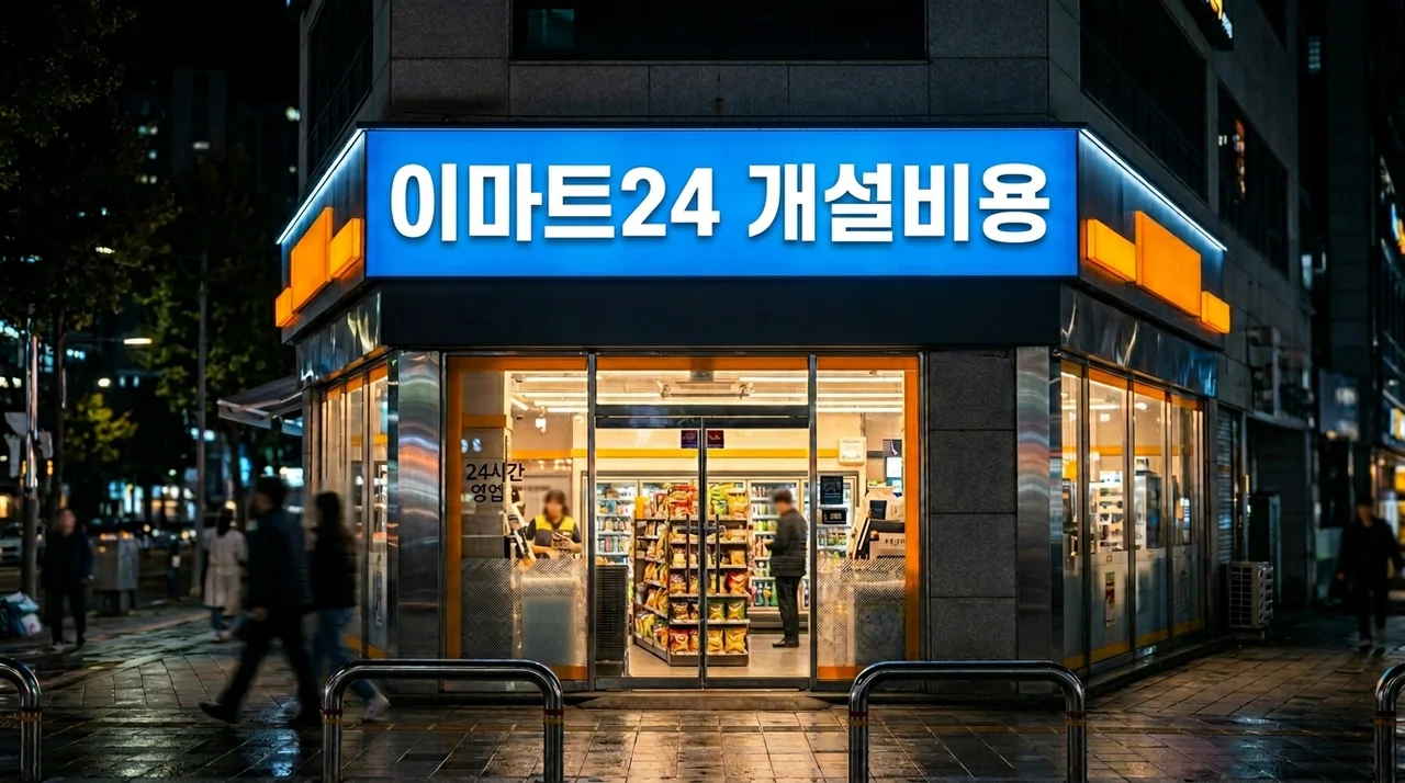 이마트24 개설비용 및 수익구조 총정리 (무인 편의점 창업 혜택)