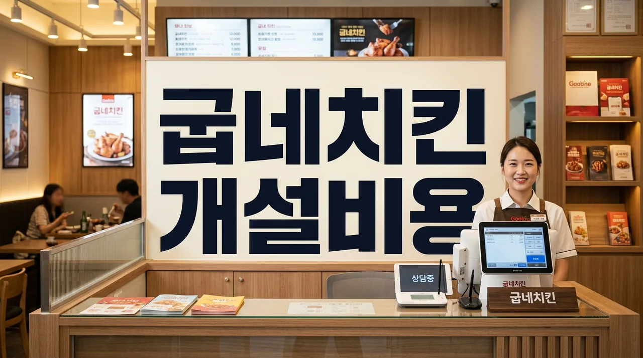 굽네치킨 개설비용 총정리 및 예상 수익, 창업 전 필수 체크리스트