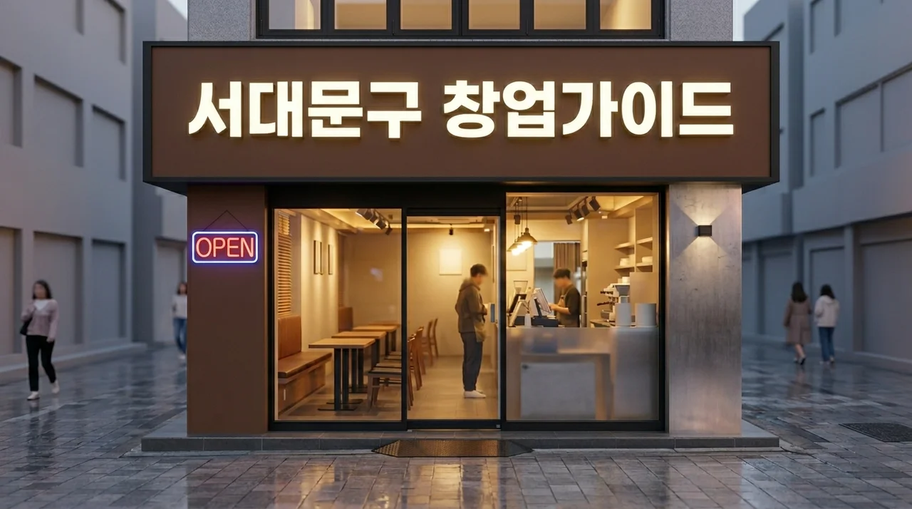 서대문구상권 분석: 식당 및 카페 창업 전 반드시 알아야 할 입지 특징