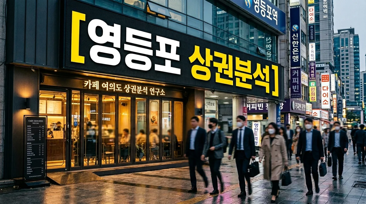 2026 영등포구상권 완전정복: 오피스부터 배달 상권까지 창업 분석