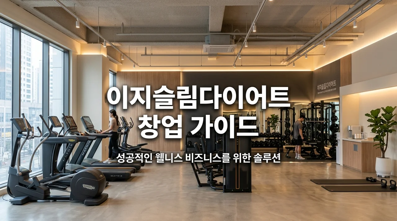 이지슬림다이어트 개설비용 및 소자본 창업 성공 전략 분석