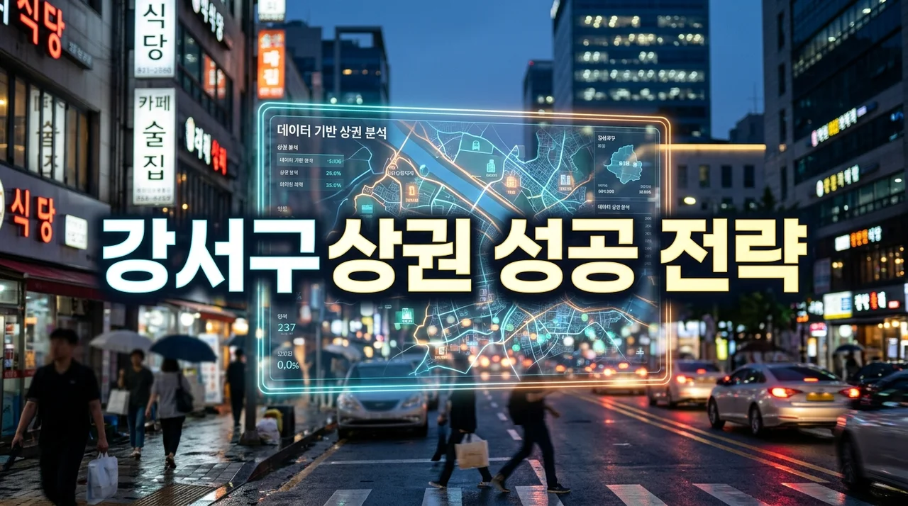 강서구상권 분석 및 창업 성공 전략: 마곡부터 발산까지 핵심 포인트