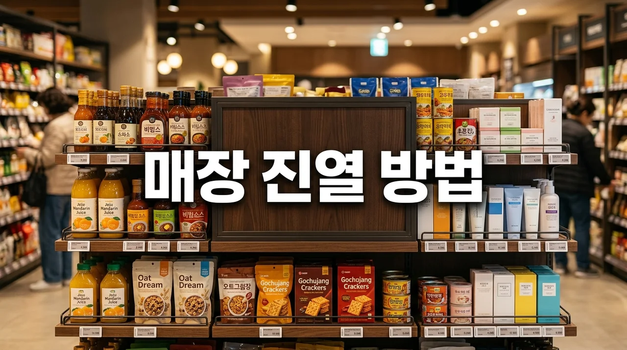 매장 진열 방법: 매출을 2배 높이는 전략적 상품 배치 가이드