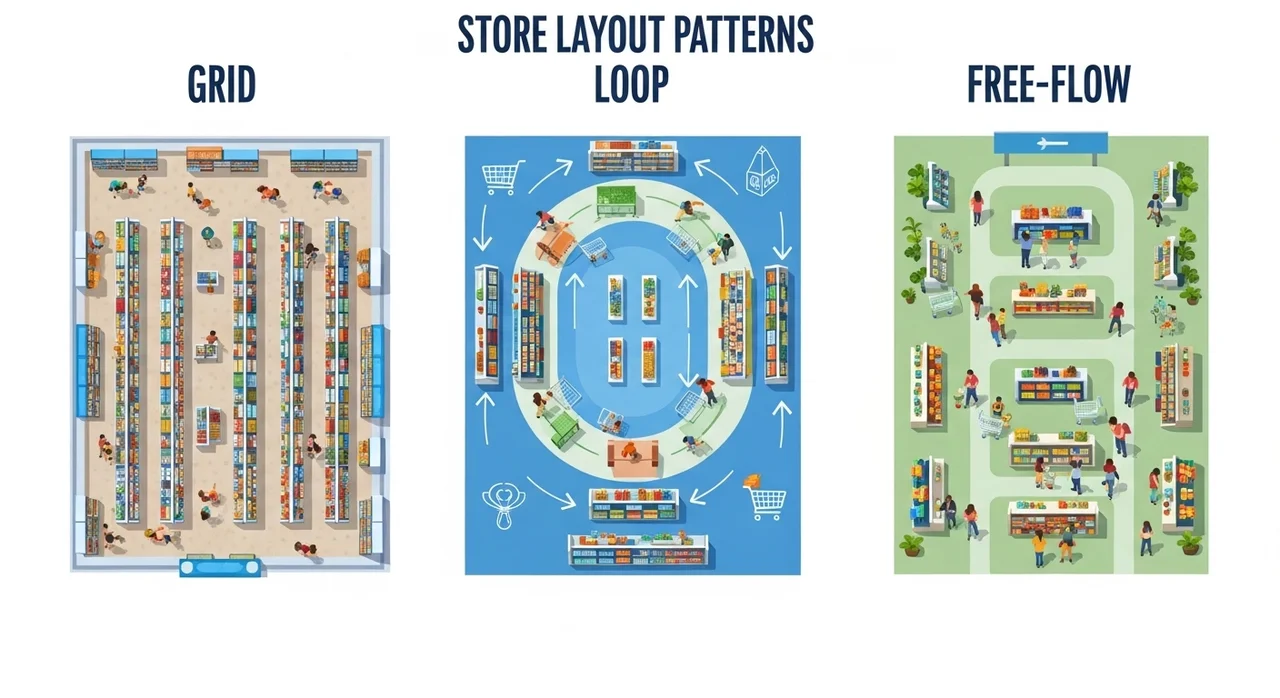 고객의 심리를 읽는 3가지 핵심 동선 패턴