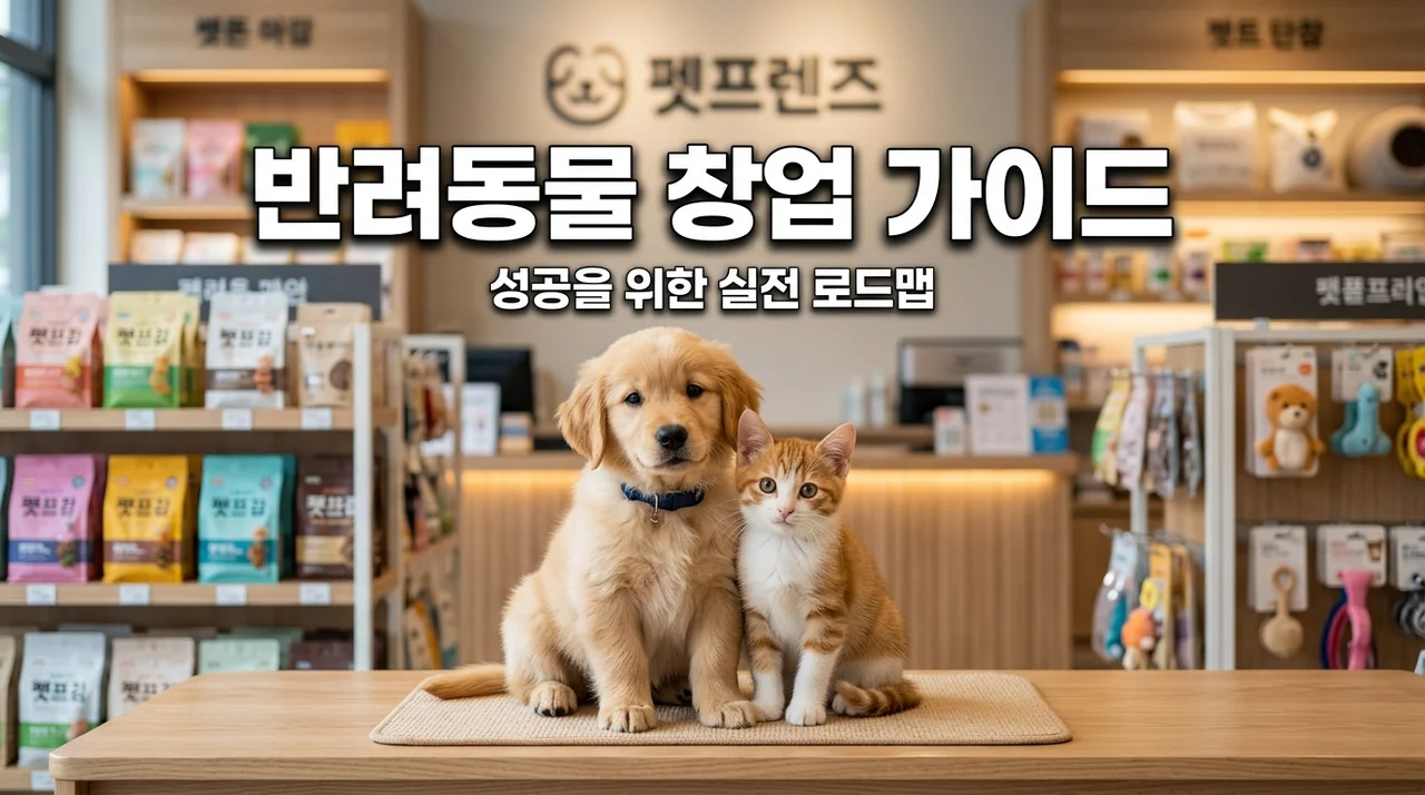 성공적인 반려동물 창업 가이드: 유망 아이템과 무인 창업 전략