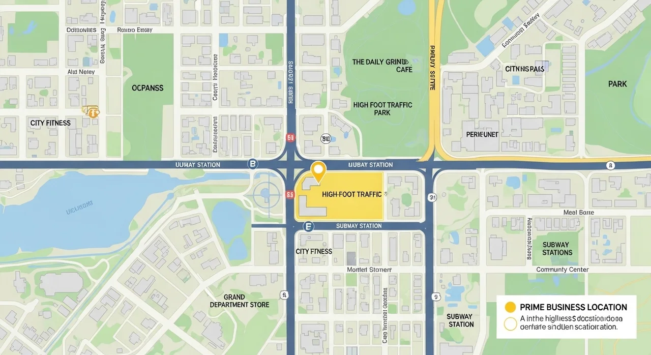 상권 분석을 통한 성공적인 매장 위치 선정