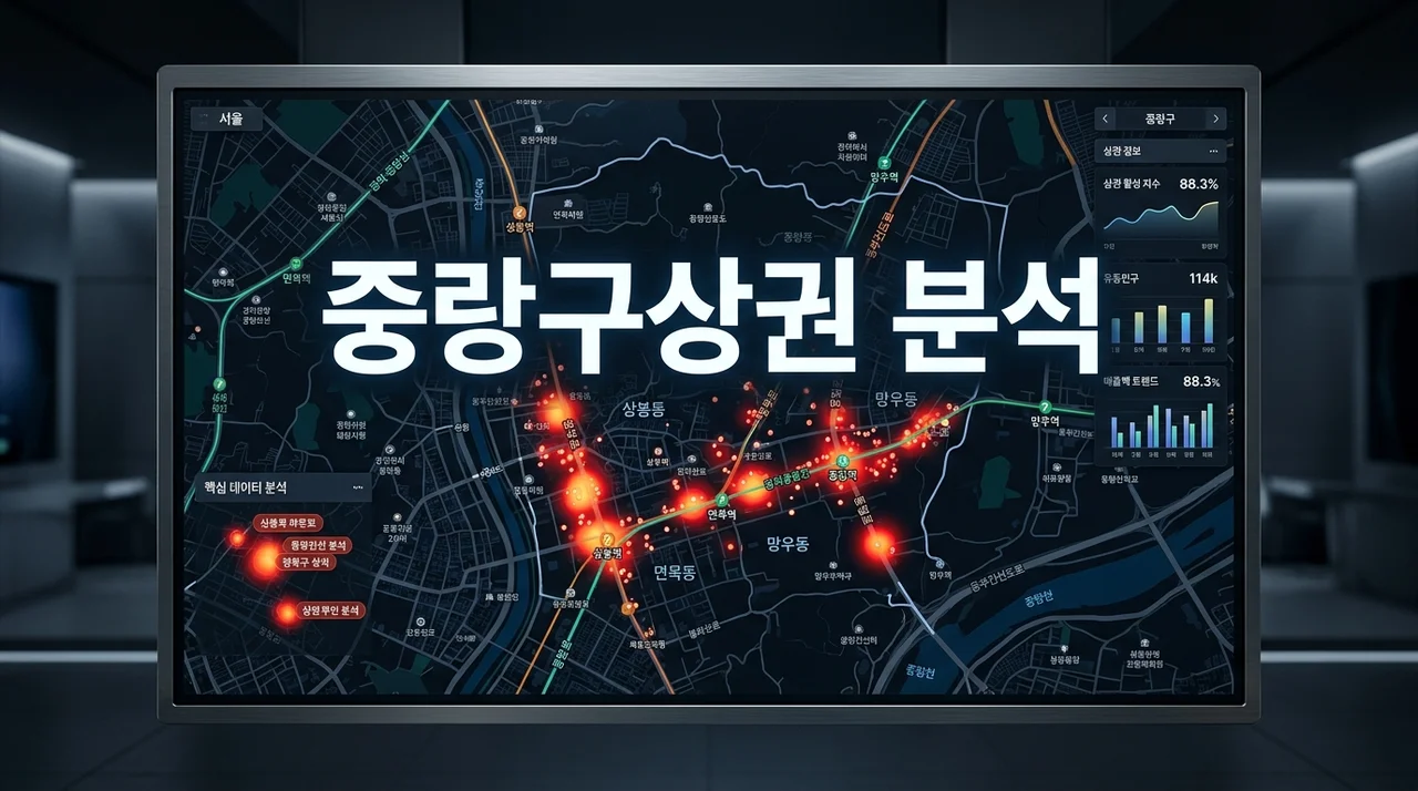 중랑구상권 분석: 예비 창업자가 반드시 알아야 할 핵심 입지 전략