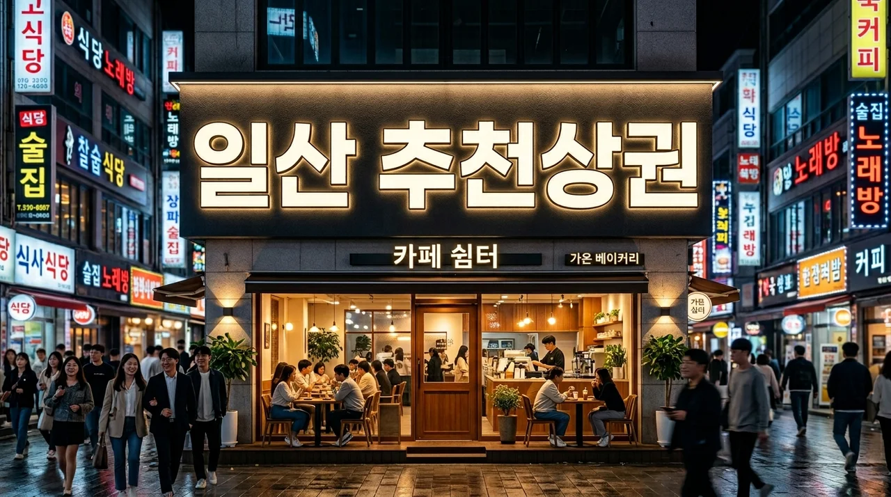 일산지역 추천상권 분석: 고수익 창업을 위한 A급 상권 현실적인 전략