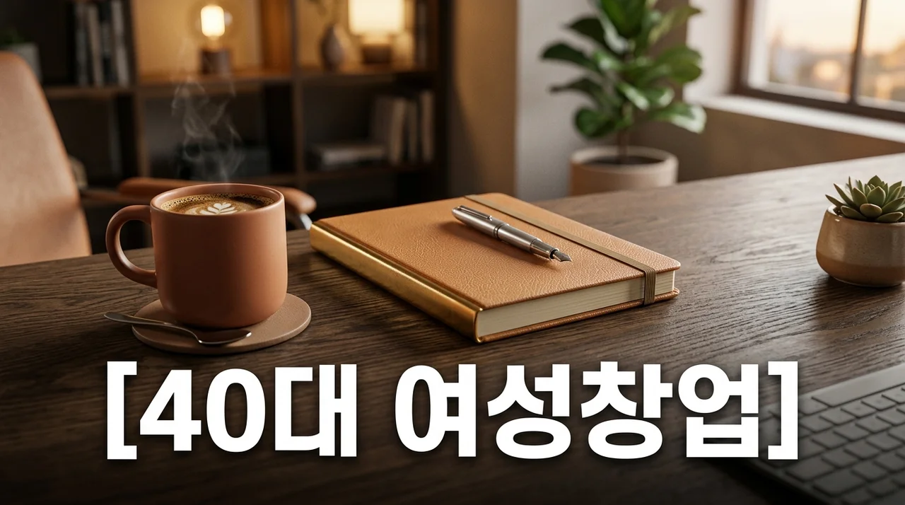 40대추천 여성창업 아이템 BEST 3 및 현실적인 성공 노하우