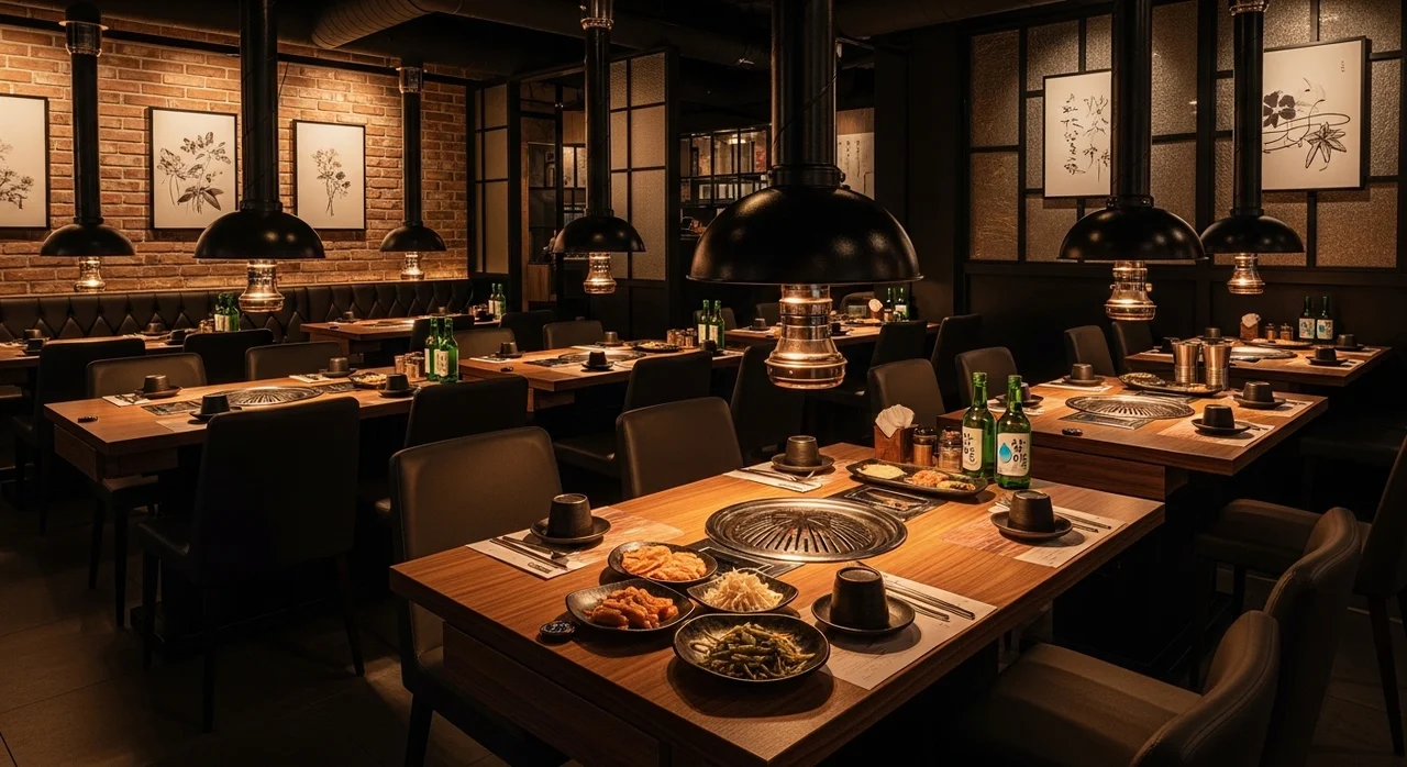 수익성 1위: 객단가 높은 '프리미엄 화로구이 및 고깃집'