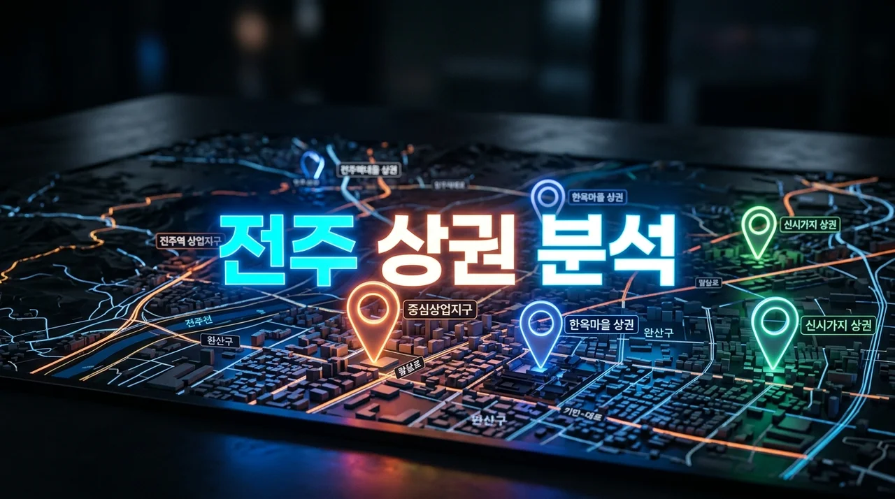 전주지역 추천상권 분석: 에코시티부터 항아리 상권까지 완벽 가이드