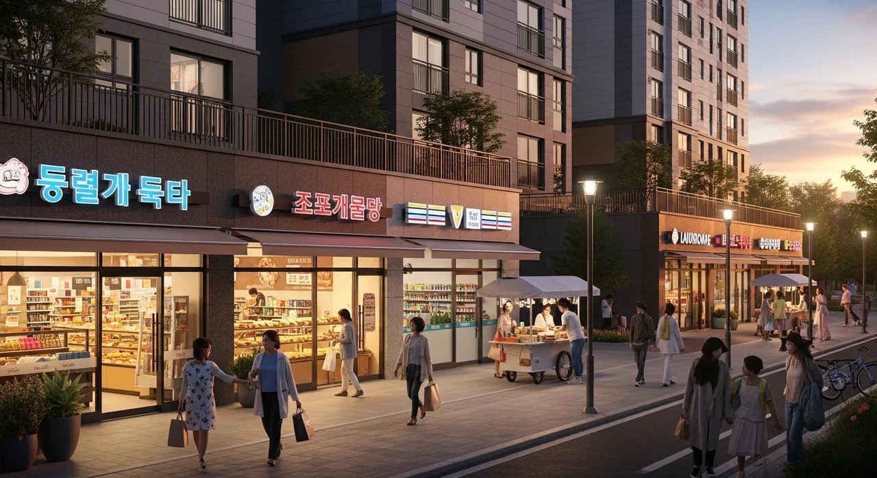 안정적인 수익창출, 인후동 및 아중리 항아리 상권