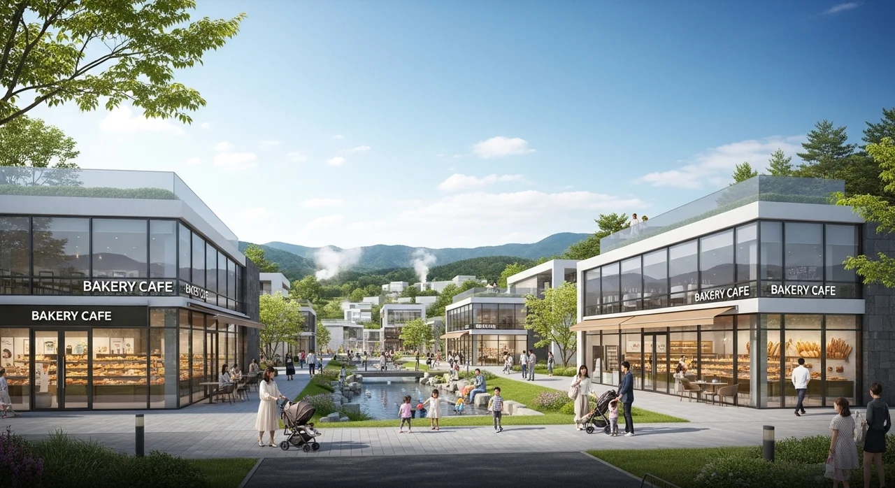 북면 마금산 온천 인접 상권: 떠오르는 틈새 시장