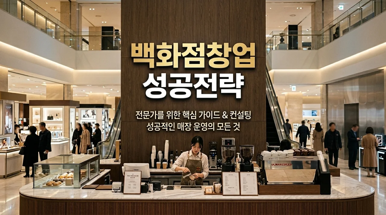 소자본 5천만 원 백화점창업 성공 전략 및 장단점 팩트체크