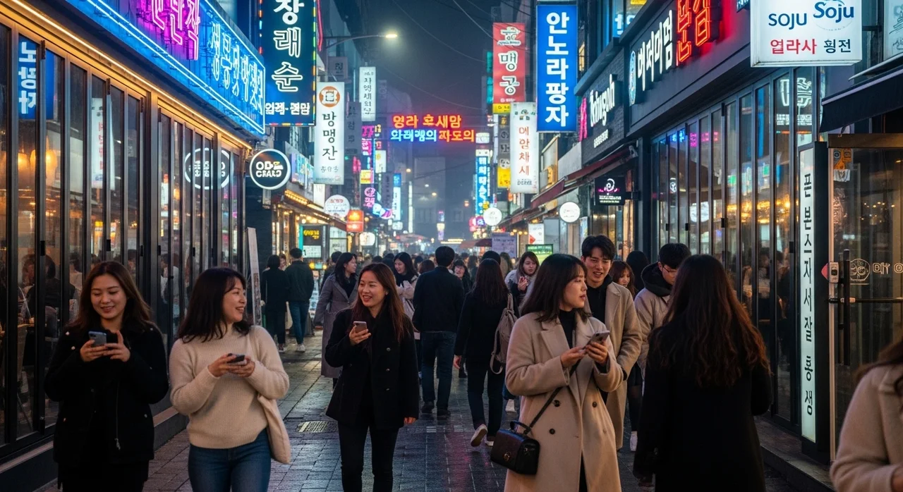 핵심 도심 상권: 전통의 동성로와 트렌디한 교동