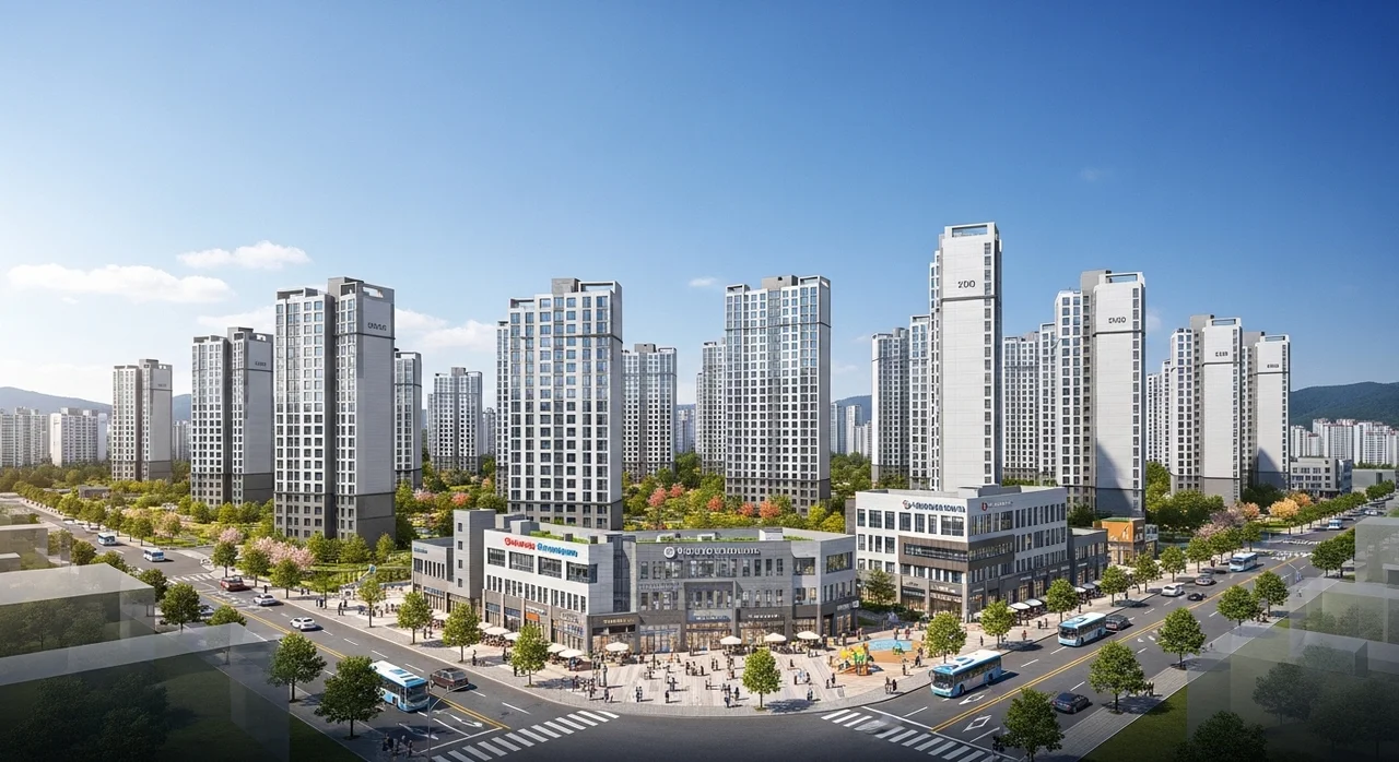 신도시 밀착 상권: 달성군 테크노폴리스와 유가읍